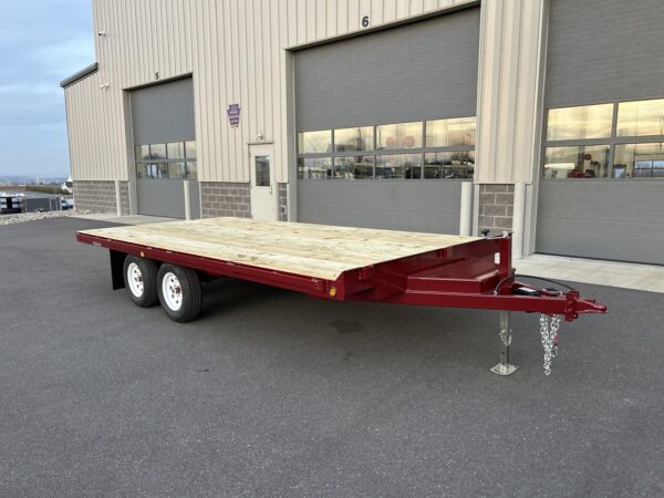 8' x 16' 7K Burkholder  Deckover Trailer HT8016