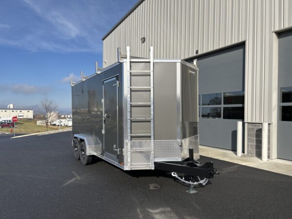 7' x 16' 10K Belmont Cargo Enclosed, Contractor Trailer TM716 - Image 2