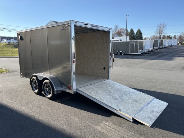 7' X 15' 7K Legend Flat Top V-Nose Enclosed Trailer - Image 12