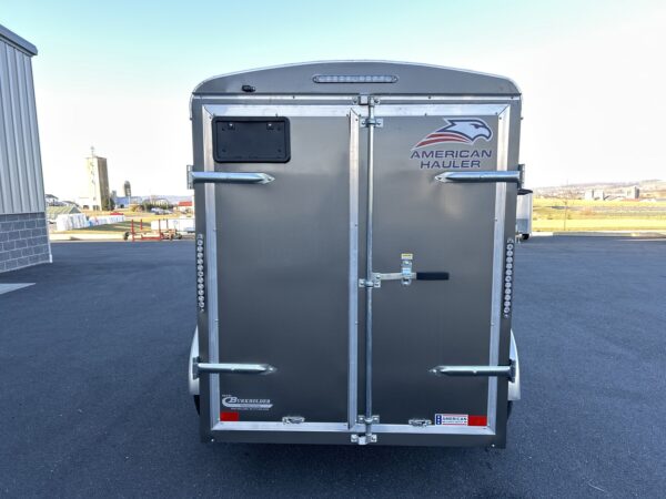 5' x 8' 3K American Hauler Round Top Enclosed Trailer NHR58SA - Image 4