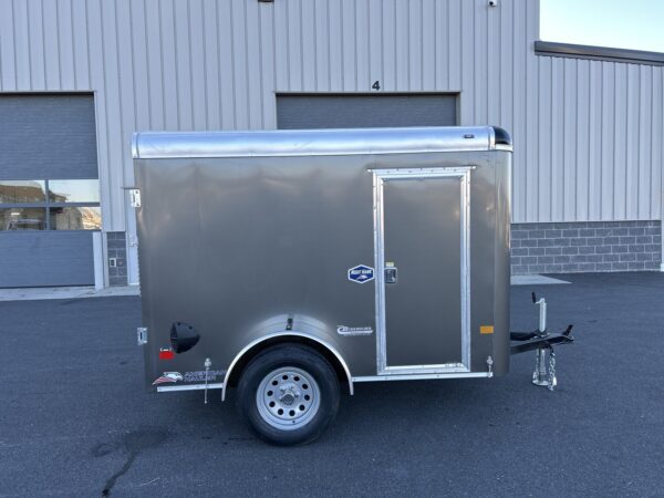 5' x 8' 3K American Hauler Round Top Enclosed Trailer NHR58SA - Image 2