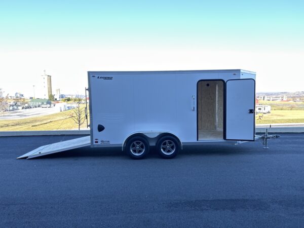 7' x 17' 7K Legend Flat Top V-Nose Enclosed Trailer - Image 10