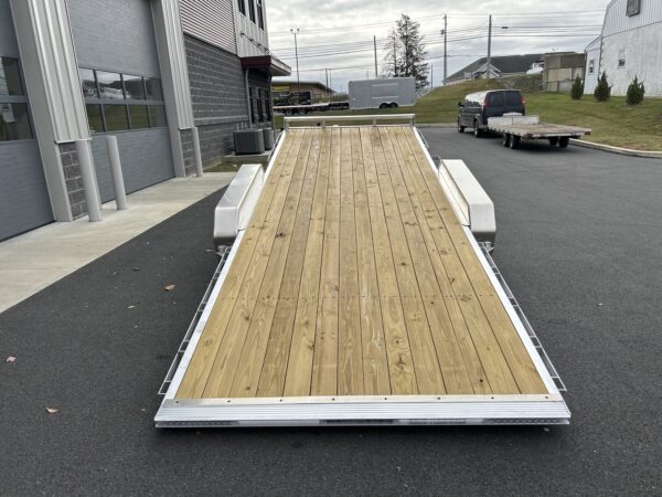 7' x 20' 10K Sure-Trac Alum Power Tilt Trailer STPAT8220-BP-100 - Image 2