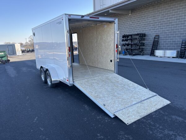 7' x 17' 7K Legend Flat Top V-Nose Enclosed Trailer - Image 14