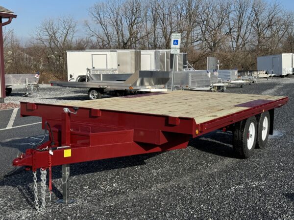 8' x 16' 10K Burkholder  Deckover Trailer HT8016