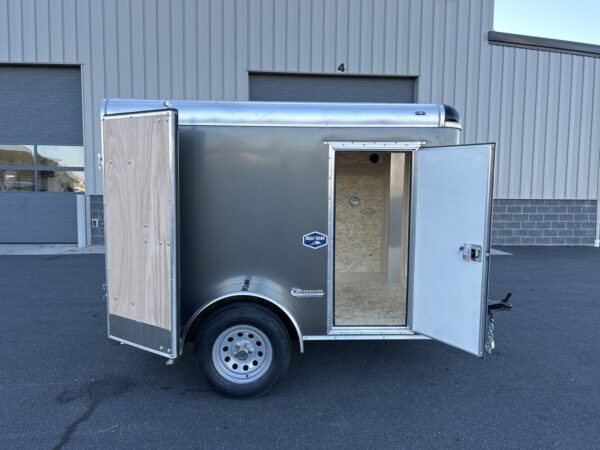 5' x 8' 3K American Hauler Round Top Enclosed Trailer NHR58SA - Image 11