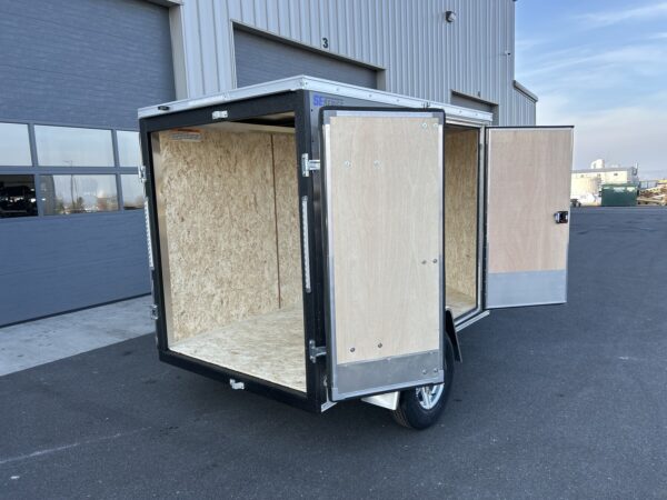 5'X8' 3K ITI Cargo Flat Top V-Nose Enclosed Trailer - Image 12