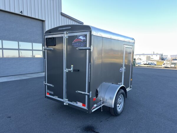 5' x 8' 3K American Hauler Round Top Enclosed Trailer NHR58SA - Image 3