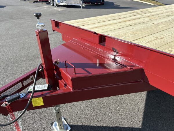 8' x 16' 7K Burkholder  Deckover Trailer HT8016 - Image 9