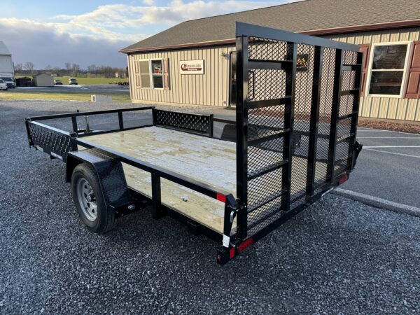 7' X 12' 3K Sure-Trac Tube Top ATV, Landscape Trailer ST8212TATV-B-030 - Image 2