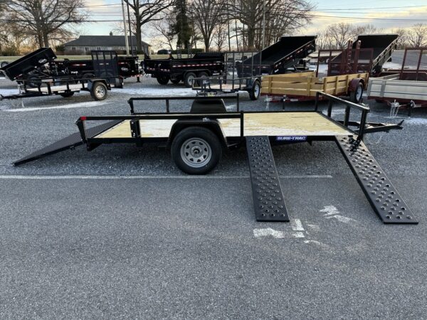 7' X 12' 3K Sure-Trac Tube Top ATV, Landscape Trailer ST8212TATV-B-030 - Image 16