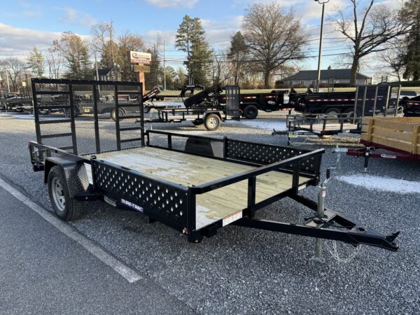 7' X 12' 3K Sure-Trac Tube Top ATV, Landscape Trailer ST8212TATV-B-030 - Image 3