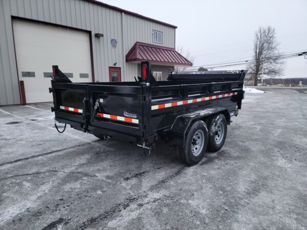 7' X 12' 12K Sure-Trac HD Scissors Dump Trailer ST8212TLDD-B-120 - Image 7