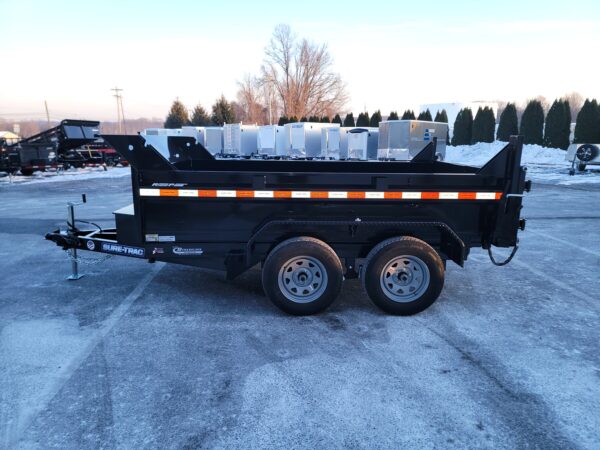 6' X 10' 7K Sure-Trac SD Low Profile Dump Trailer ST7210D1R-B-070 - Image 4