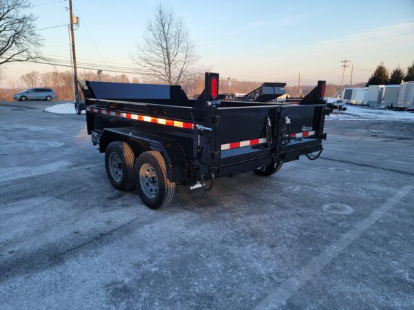 6' X 10' 7K Sure-Trac SD Low Profile Dump Trailer ST7210D1R-B-070 - Image 5