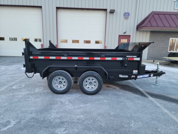 6' X 10' 7K Sure-Trac SD Low Profile Dump Trailer ST7210D1R-B-070 - Image 8