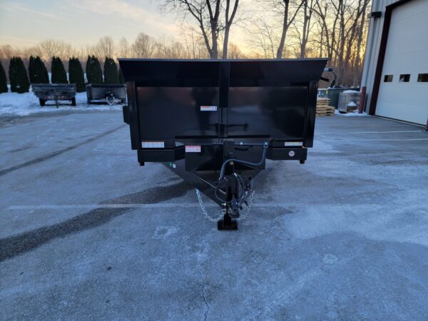 7' X 14' 14K Sure-Trac HD Scissors Dump Trailer ST8214HLOD-B-140 - Image 2