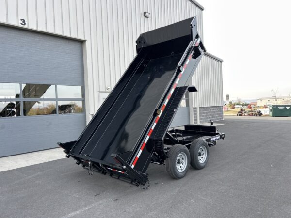 6' X 12' 10K Sure-Trac SD Low Profile Dump Trailer ST7212D1R-B-100 - Image 8