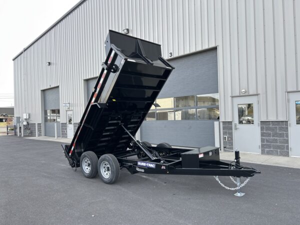 6' X 12' 10K Sure-Trac SD Low Profile Dump Trailer ST7212D1R-B-100 - Image 10