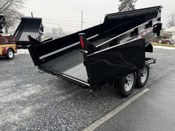 7' X 12' 12K Sure-Trac HD Telescopic Dump Trailer ST8212TLDD-B-120 - Image 12