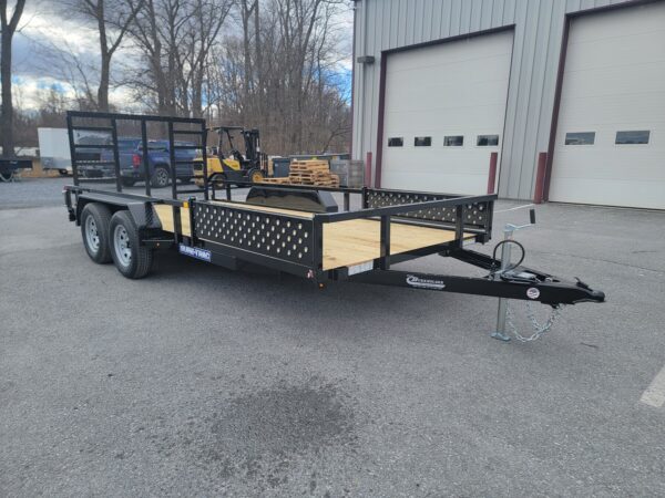 7' x 16’ 7K Sure-Trac Tube Top, ATV Landscape, ATV Trailer ST8216TATTV-B-070