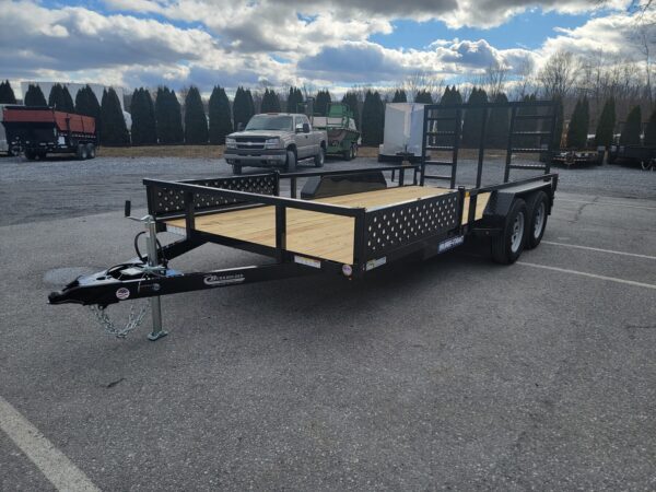 7' x 16’ 7K Sure-Trac Tube Top, ATV Landscape, ATV Trailer ST8216TATTV-B-070 - Image 3