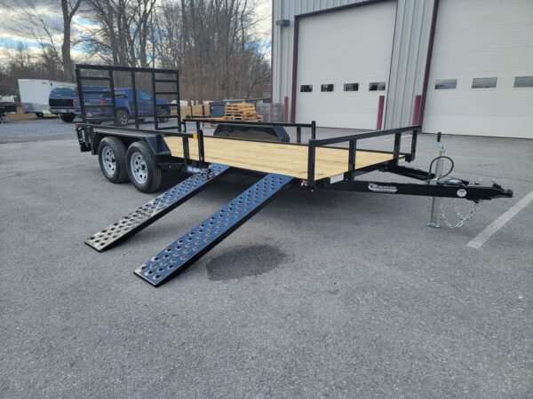 7' x 16’ 7K Sure-Trac Tube Top, ATV Landscape, ATV Trailer ST8216TATTV-B-070 - Image 11