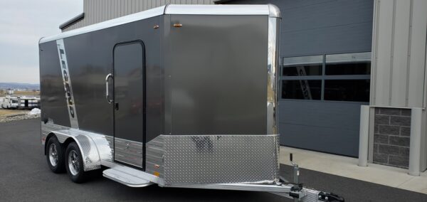 7' x 17' 7K Legend Deluxe V-Nose Enclosed Trailer