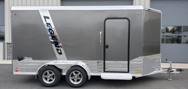 7' x 17' 7K Legend Deluxe V-Nose Enclosed Trailer - Image 2