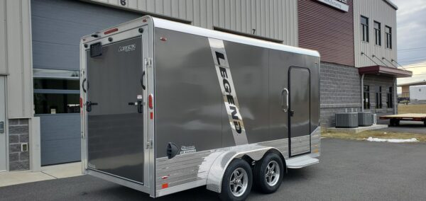 7' x 17' 7K Legend Deluxe V-Nose Enclosed Trailer - Image 3