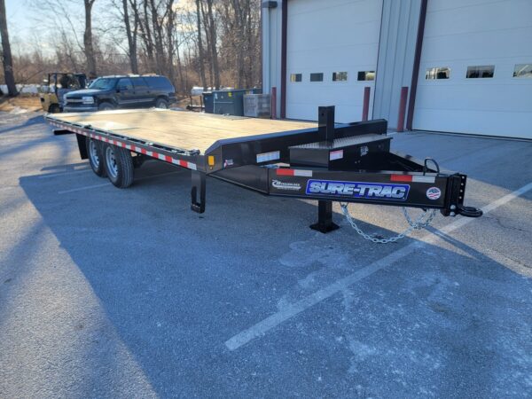 8.5' x 22' 15K Sure-Trac HD Power Tilt Deckover, Tilt Trailer ST10222DOT2A-B-150