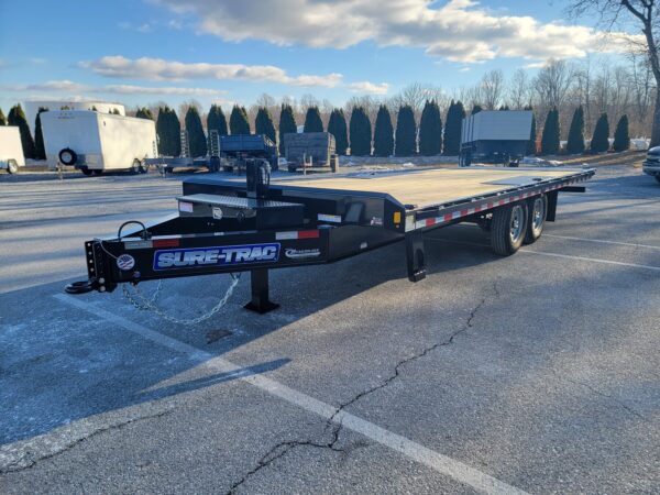 8.5' x 22' 15K Sure-Trac HD Power Tilt Deckover, Tilt Trailer ST10222DOT2A-B-150 - Image 3