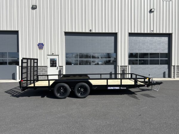 7' x 18' 7K Sure-Trac Tube Top Landscape Trailer STUTT8218-BP-070 - Image 2