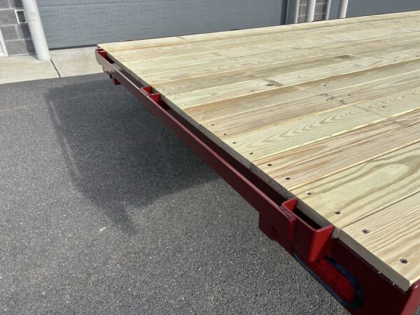 7' x 16' 3K Burkholder  Deckover Trailer HT7014 - Image 9