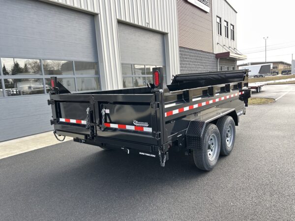 7' X 14' 14K Sure-Trac HD Telescopic Dump Trailer ST8214TLDD-B-140 - Image 12