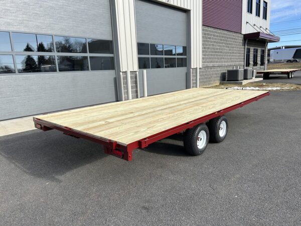 7' x 16' 3K Burkholder  Deckover Trailer HT7014 - Image 3