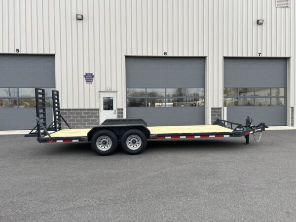 7' x 20' 14K Belmont Skid Steer Equipment Trailer SS1020-14K - Image 2