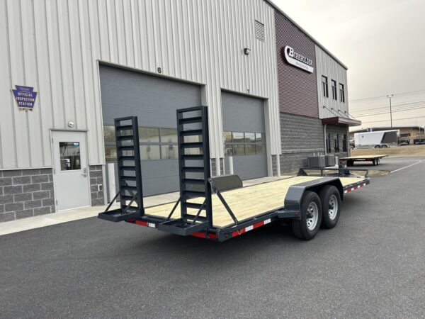 7' x 20' 14K Belmont Skid Steer Equipment Trailer SS1020-14K - Image 3