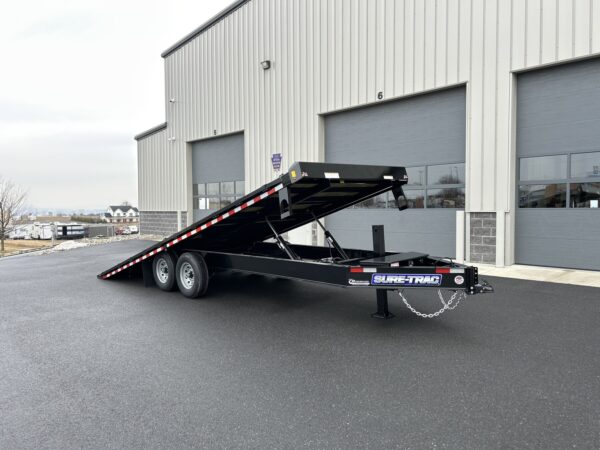 8.5' x 22' 15K Sure-Trac HD Power Tilt Deckover, Tilt Trailer ST10222DOT2A-B-150 - Image 11