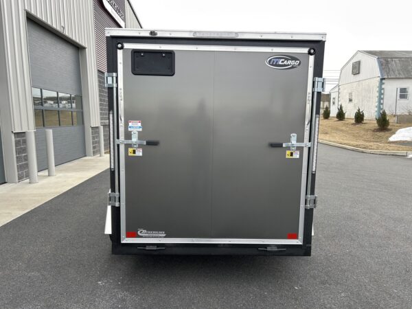 6'X10' 3K ITI Cargo Flat Top V-Nose Enclosed Trailer - Image 4