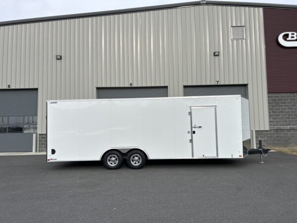 8.5'X24' 10K ITI Cargo Flat Top V-Nose Enclosed, Car Trailer - Image 2