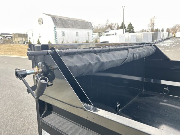 7' X 12' 12K Sure-Trac HD Telescopic Dump Trailer ST8212TLDD-B-120 - Image 11