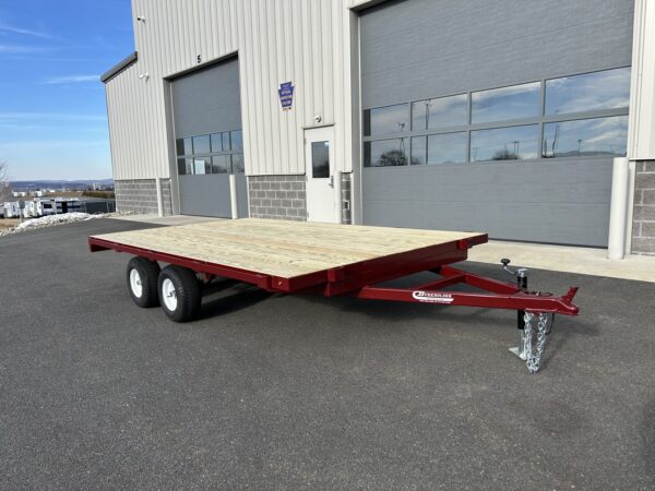 7' x 12' 3K Burkholder  Deckover Trailer HT7012