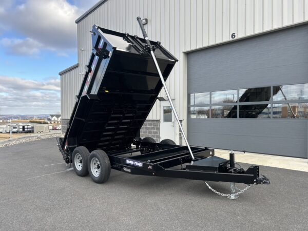 7' X 12' 12K Sure-Trac HD Telescopic Dump Trailer ST8212TLDD-B-120 - Image 12