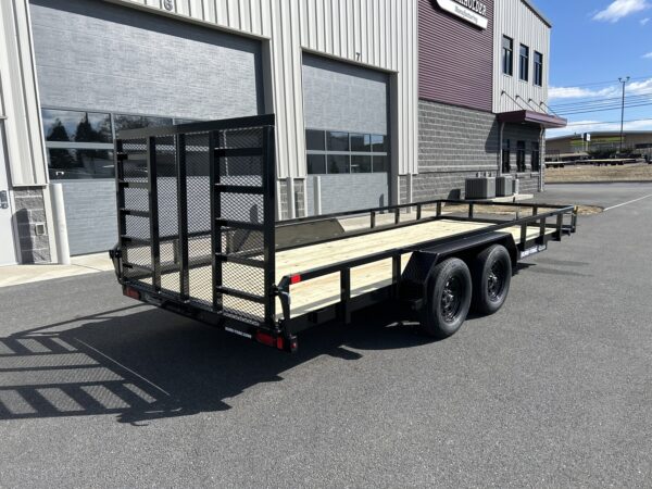 7' x 18' 7K Sure-Trac Tube Top Landscape Trailer STUTT8218-BP-070 - Image 3