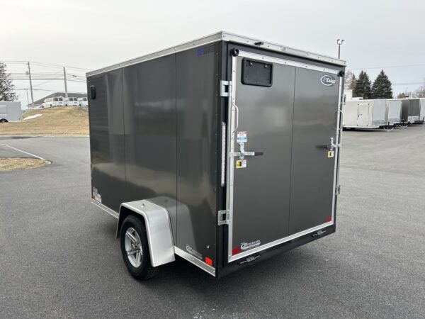 6'X10' 3K ITI Cargo Flat Top V-Nose Enclosed Trailer - Image 5