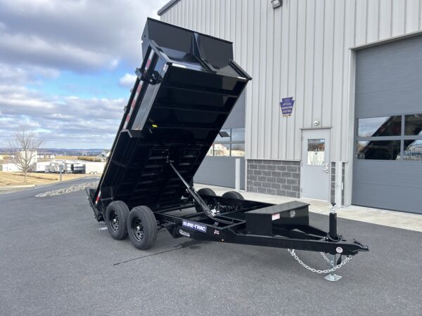 6' X 12' 10K Sure-Trac SD Low Profile Dump Trailer ST7212D1R-B-100 - Image 11