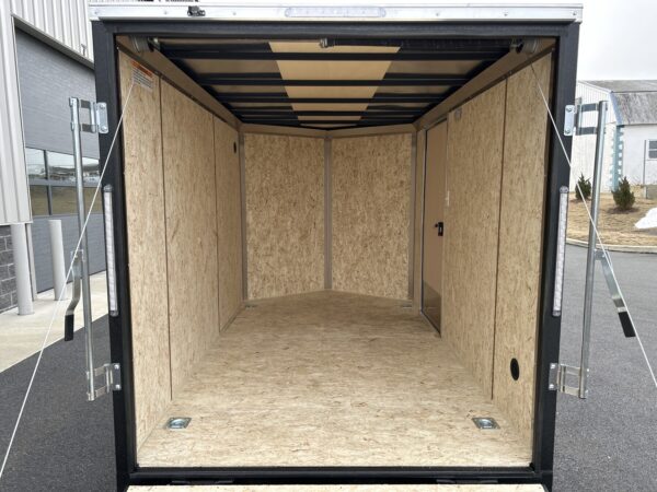 6'X10' 3K ITI Cargo Flat Top V-Nose Enclosed Trailer - Image 11