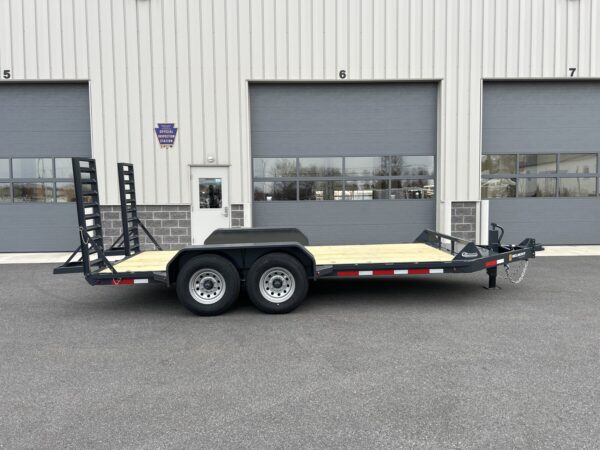 7' x 16' 14K Belmont Skid Steer Equipment Trailer SS1016-14K - Image 2