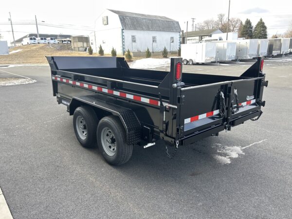 6' X 12' 10K Sure-Trac SD Low Profile Dump Trailer ST7212D1R-B-100 - Image 5